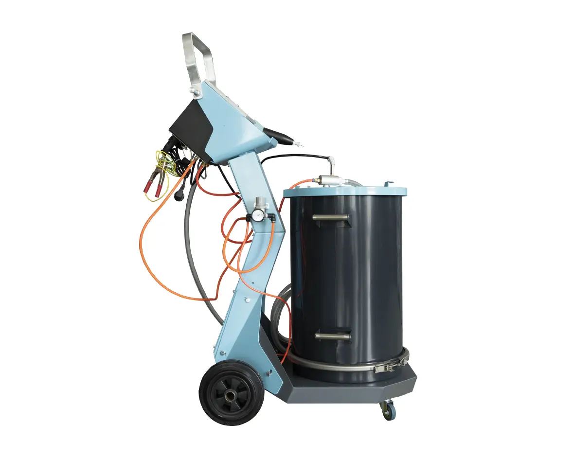 Machine de pulvérisation électrostatique de poudre