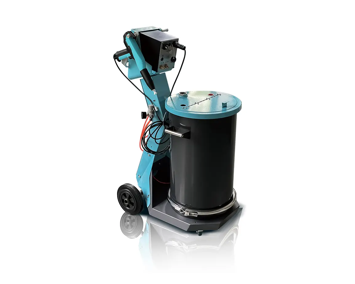 Machine de pulvérisation électrostatique de poudre