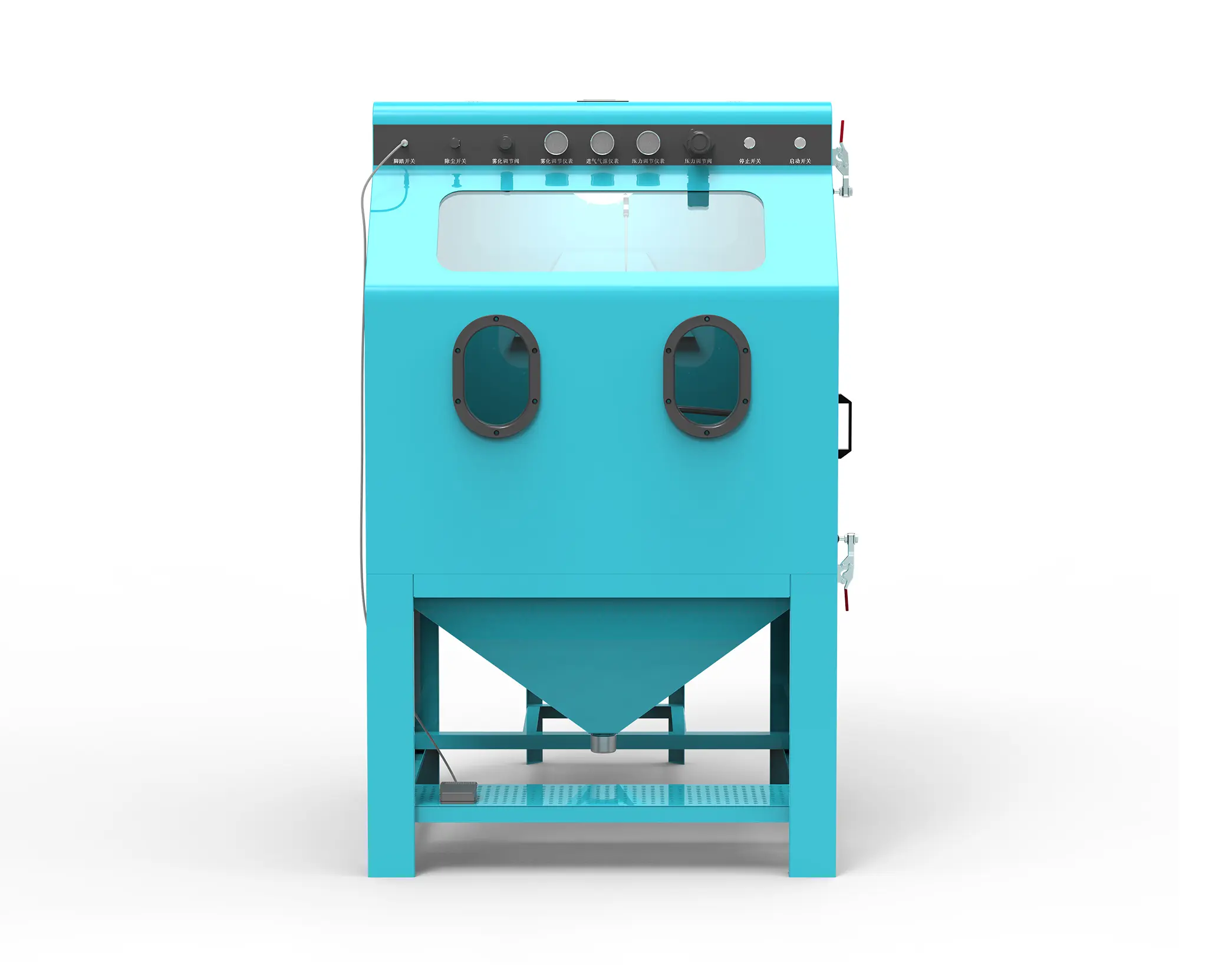 Machine de sablage à sec