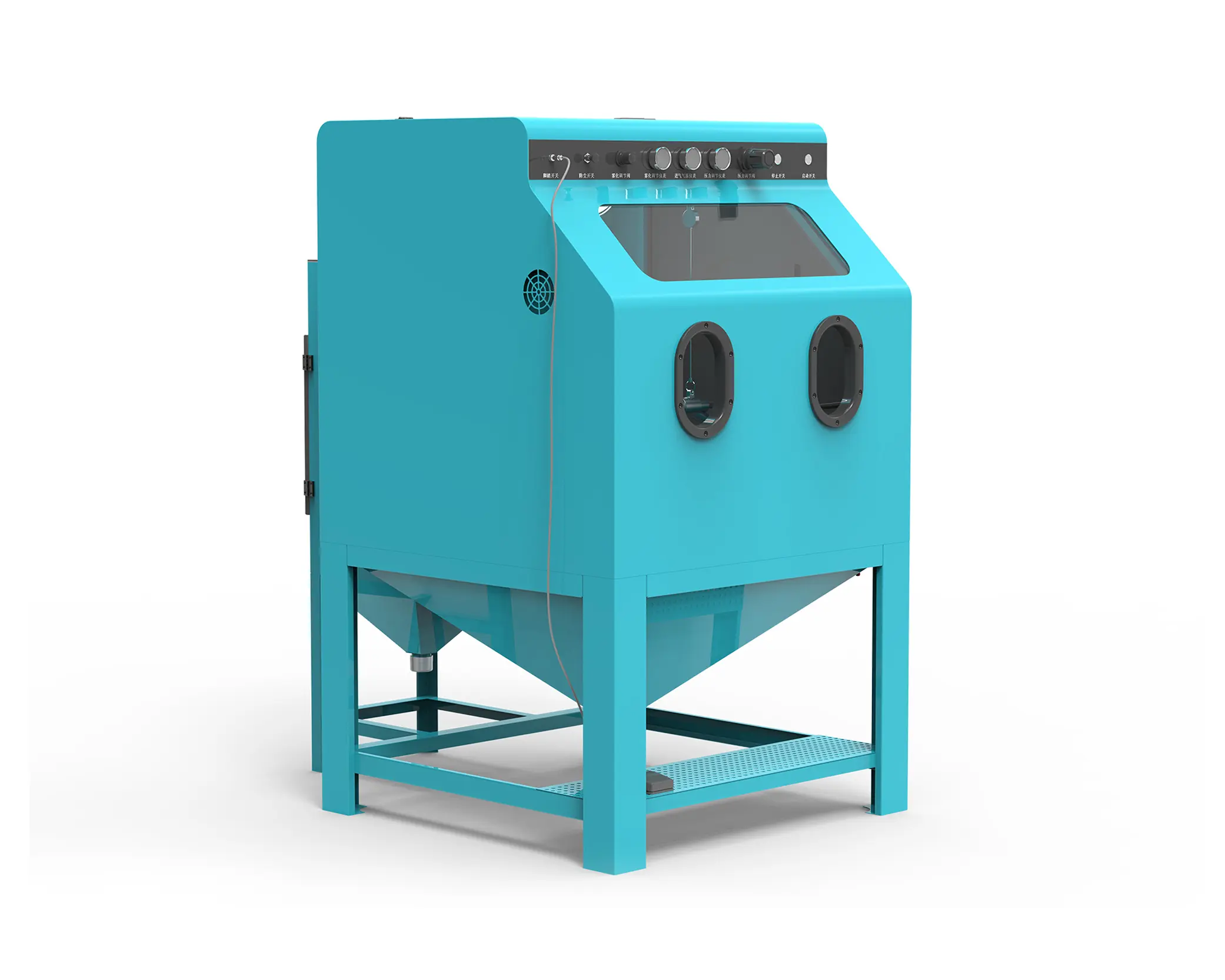 Machine de sablage à sec