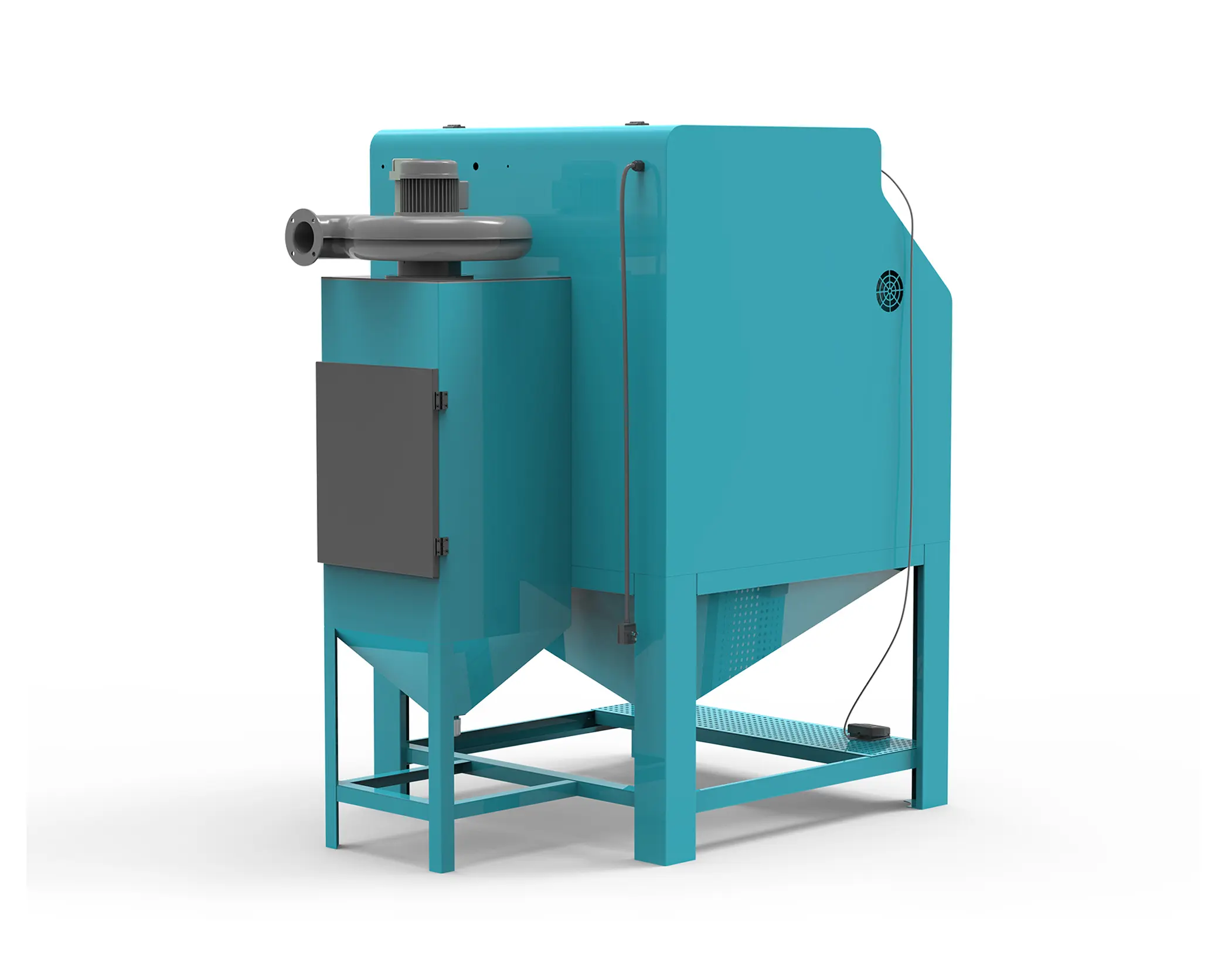 Machine de sablage à sec