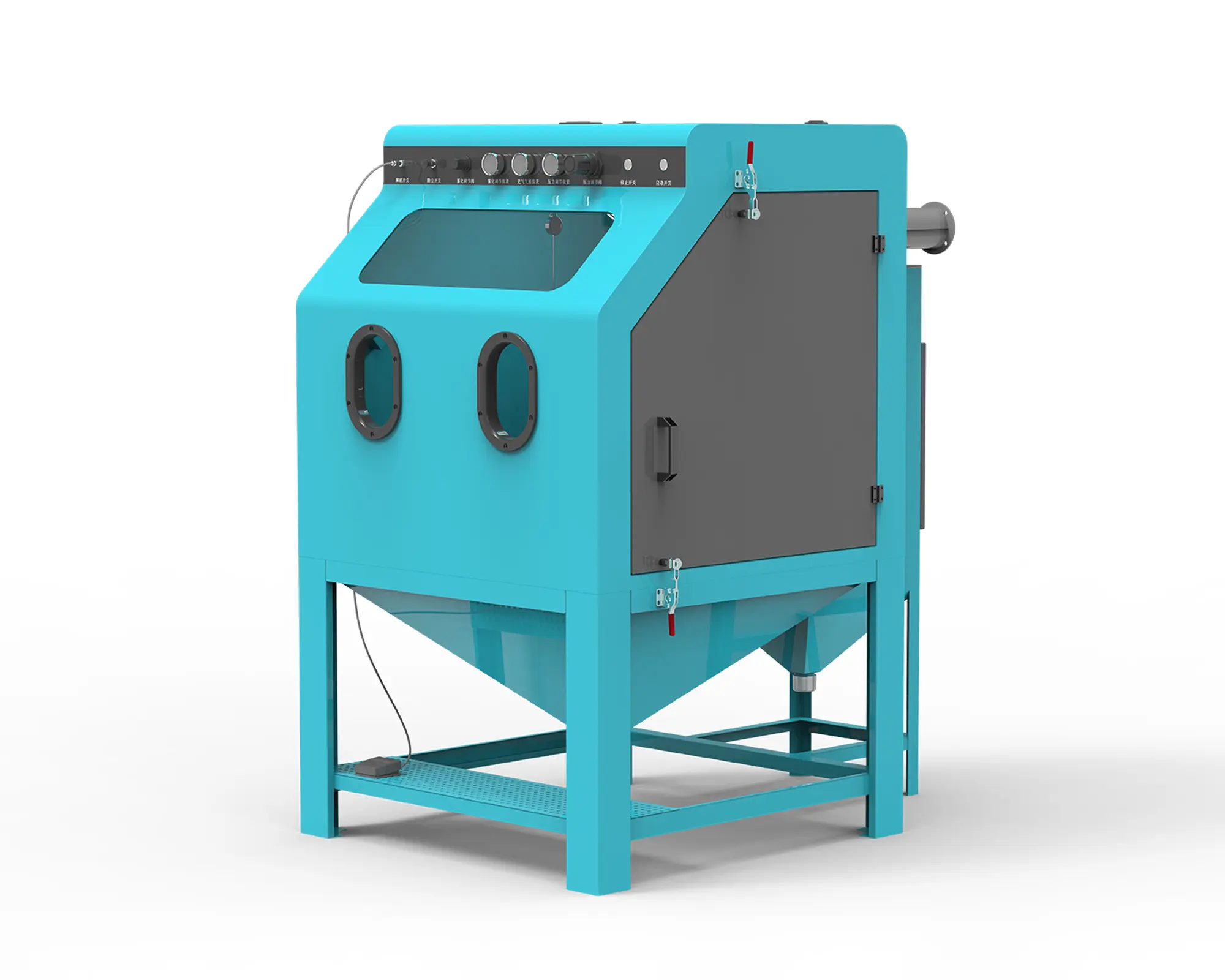 Machine de sablage à sec